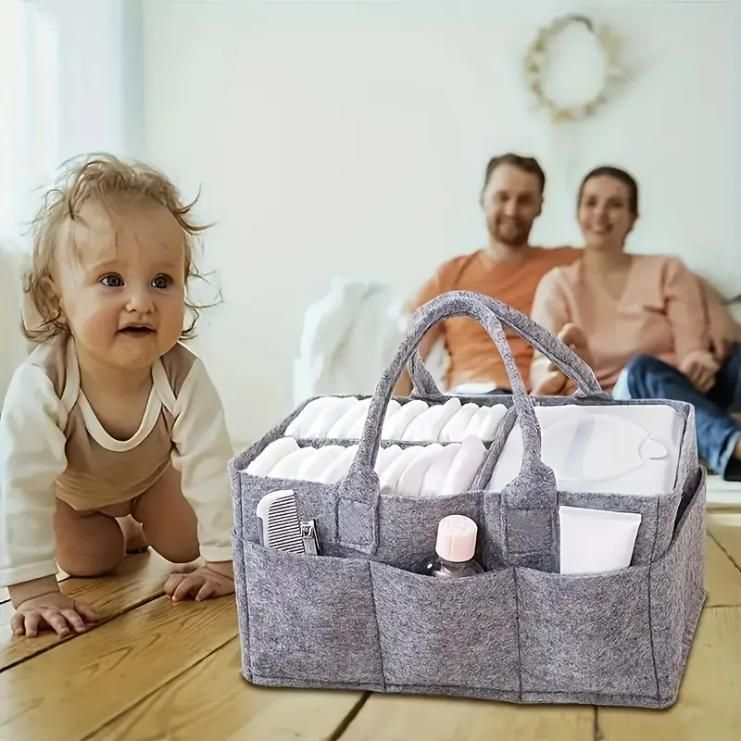 Nursery Storage Organizer-Foldable and Portable for Travelling - Vistora